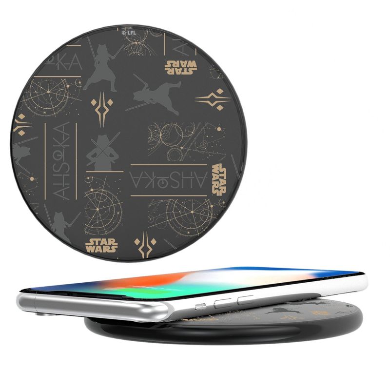 Keyscaper Star Wars Ahsoka Pattern 15-Watt Wireless Charger, 1 of 2
