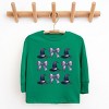 The Juniper Shop Coquette Witch Hat Collage Youth Long Sleeve Tee - 2 of 4