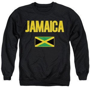 Men's Jamaica Flag Crewneck Sweatshirt - 1 of 4