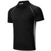 Womens V-Neck Golf Shirts Collared Tennis Shirts UPF 50+ Sun Protection Dry Fit Short Sleeve Polo Tops - 2 of 4