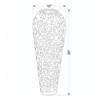 Mark & Day Brack Traditional Decorative Vase - 3 of 3