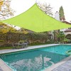 Yescom 18x18 Ft 97% UV Block Square Sun Shade Sail Canopy Outdoor Backyard Garden Pool Green - 4 of 4