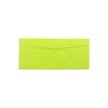 JAM Paper #10 Window Envelope 4 1/8" x 9 1/2" Ultra Lime Green 25/Pack (5156480) - 2 of 3