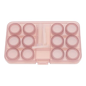 Unique Bargains Durable Rectangular Contact Lens Case 1 Set - 1 of 4