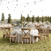 Flash Furniture HERCULES 2 Pack Commercial Indoor/Outdoor Wood Look Resin Cross Back Chair - 2 of 4