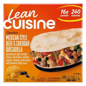Lean Cuisine Beef Frozen Quesadilla - 5oz - 1 of 4