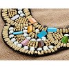 Anna-Kaci Women's Bohemian Beaded Statement Necklace with Multicolored Accents, Unique Design, Adjustable Chain, Perfect Bold Statement - White - 3 of 4