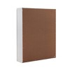 DOMETOUR Black and White Wall-mounted Folding Table P2 Grade MDF+NC Paint - 4 of 4