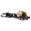Big Country Toys 1/20 Ford F-350 Flatbed Dually w/ Gooseneck Trailer & Skid Steer Loader 474-450-Set - 3 of 4