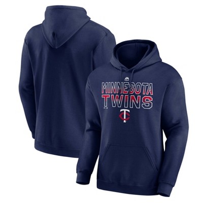 Fanatics MN hotsell Twins navy hooded pullover sweatshirt front hand pouch size 3X NEW