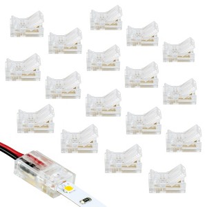 Armacost Lighting 2 Pin LED Strip Light Wire to Tape Connectors Light Accessory - 1 of 1