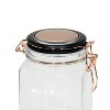 Amici Home Adler Collection Food Safe Hermetic Preserving Glass Canister With Lid & Clippers - 2 of 4