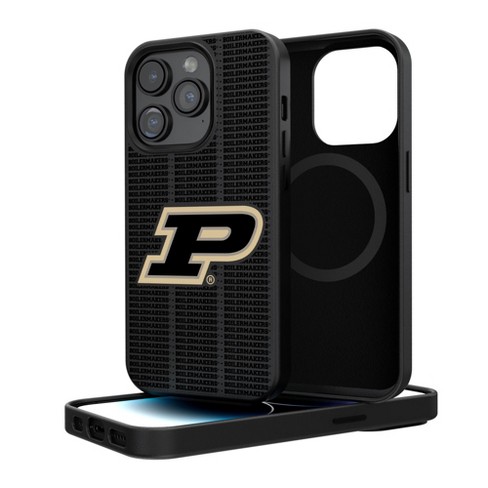 Keyscaper Purdue Boilermakers Text Backdrop Magnetic Phone Case