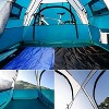 Anybear 2 Person Camping Tent with Aluminum Poles Bike Shed 10x10FT - 4 of 4