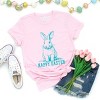 Simply Sage Market Happy Easter Bunny Outline Short Sleeve Tee - 3 of 4