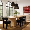 TOV Furniture Carmel Velvet Dining Chair Cream - 2 of 4