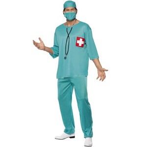 Smiffy Surgeon Men's Costume - 1 of 2