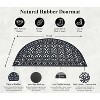 A1HC Large Outdoor Floor Door Mat, 30"X48", Natural Rubber Grill Drainable Design & Anti Fatigue Doormat - 4 of 4