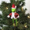 De Carlini Italian Ornaments 7.5 Inch Santa Frog . Tree Ornament , Ornament Amphibian Christmas (1PC) - 3 of 3
