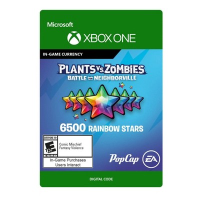 Plants vs. Zombies: Battle for Neighborville: 6500 Rainbow Stars - Xbox One (Digital)