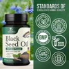 Black Seed Oil Softgels 1000mg, Premium Nigella Sativa Blackseed, Pure Natural Black Cumin Seed Oil, Antioxidant - 120 Softgels By Nature's Nutrition - 4 of 4