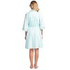 Casual Nights Women's 2 Piece Floral Robe and Gown Set - 3 of 4