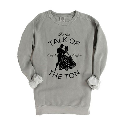 Simply Sage Market Women's Garment Dyed Graphic Sweatshirt Talk of The Ton