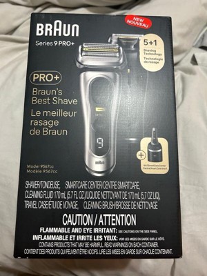 Braun Series 9 Pro + Electric Shaver 6-in-1 Smart Care Centre & Powercase :  Target