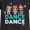 Girls' - LOL Surprise! - Dancing Dolls Dance Fitted Short Sleeve Graphic T-Shirt - 2 of 4