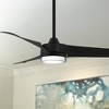 56" Minka Aire Veer Coal LED Smart Ceiling Fan with Remote - 2 of 4