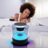 Link LED 3D Multi Color Transparent Bluetooth Cylinder Speaker Great For Bedrooms, Dens, Office and Dorm Rooms Makes A Great Gift - 2 of 3
