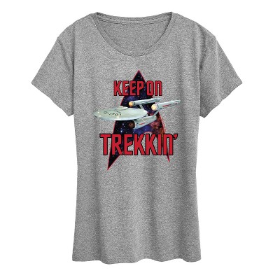 Women's - Star Trek - Keep On Trekkin Short Sleeve Graphic T-Shirt
