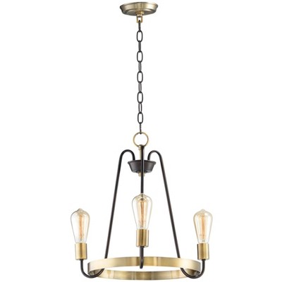 Maxim Lighting Haven 3 - Light Chandelier in  Oil Rubbed Bronze/Antique Brass