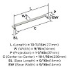 Amerock Balata Pull for Cabinets, Drawers, and Furniture - 3 of 4