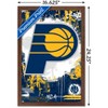 Trends International NBA Indiana Pacers - Maximalist Logo 23 Framed Wall Poster Prints - 3 of 4