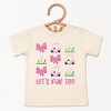 The Juniper Shop Let's Par Tee Coquette Toddler Short Sleeve Tee - 2 of 4