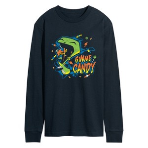 Men's - Invader Zim - Gimme Candy Gir Long Sleeve Graphic T-Shirt - 1 of 3