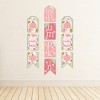 Big Dot of Happiness Girl Little Pumpkin - Vertical Paper Door Banners - Fall Birthday Party or Baby Shower Wall Decoration Kit - Indoor Door Decor - 3 of 4