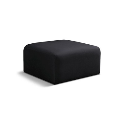 Meridian Furniture,Arc Velvet Ottoman