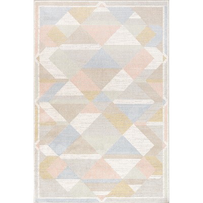 nuLOOM Ophelia SpinClean Machine Washable Stain-Resistant Area Rug