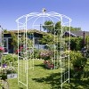 Lorna 81.3''x114.2''Arch MetalGarden Trelli, Birdcage Shape Pergola Pavilion for Wedding Ceremony, Outdoor Furniture Near Me - The Pop Home - 2 of 4