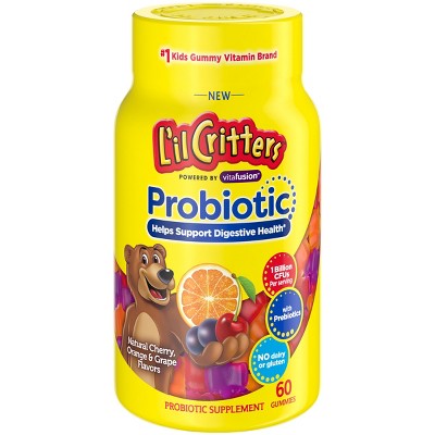 Photo 1 of 1/26**L'il Critters Probiotic Gummies - Cherry, Orange & Grape - 60ct