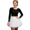 Malco Modes Women’s Multi-Layer Chiffon Tutu Skirt – Ballet, Halloween Costume, Vintage Party & Rave Outfit - 4 of 4