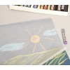 Clairefontaine White Ingres Pastel Paper 130g - Glued Pad - 25 Sheets - 9 1/2 x 12 - 2 of 4