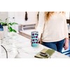 100 North 20 Ounce Stainless Steel On the Go Travel Tumbler With Push Top Lid, Hearts and Weights Teal - 4 of 4