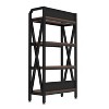 Kumasinova 4-Tier Metal Storage Shelves,Garage Shelving,Kitchen Cabinet & Organizer for Pantry,Bathroom,Garage,Closet,Black - 3 of 4