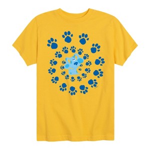 Boys' - Blue's Clues & You! - Blue Spiral Short Sleeve Graphic T-Shirt - 1 of 4