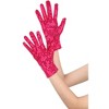 INSPIRE CHIC Women's Sequin Wrist Full Finger Sparkly Sleeves Gloves for Party Banquet Costume Prom Dress 1 Pair - 4 of 4