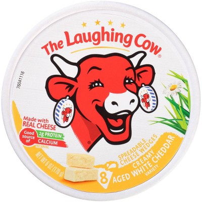 The Laughing Cow White Cheddar Cheese - 6oz