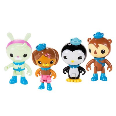 Fisher-Price Octonauts Octo Crew Figure 4-Pack